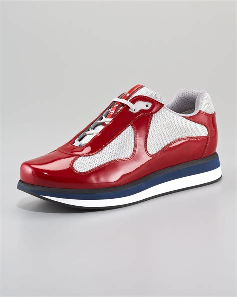 replica prada americas cup sneakers|prada sneakers american cup.